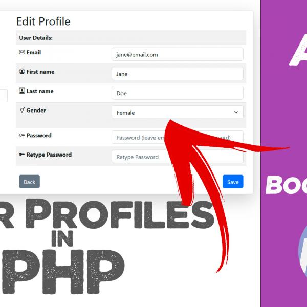 User profiles source code | Free PHP Tutorials | Learn to code | Watch ...